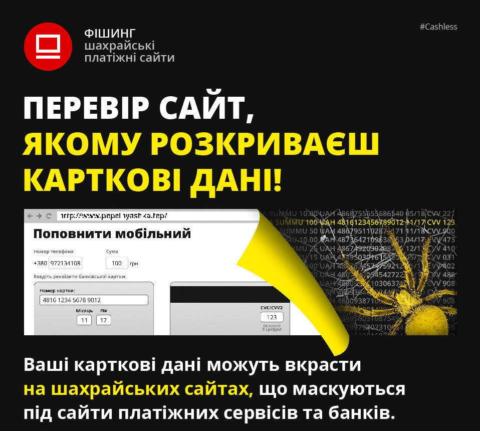 Фишинговые сайты информация